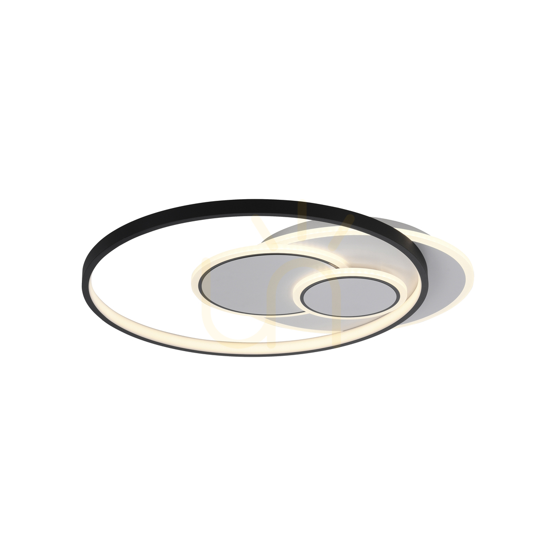 Obejrzyj Plafon MAILAK 6392-16 Czarny 4xLED Plafon MAILAK 6392-16 Czarny 4xLED