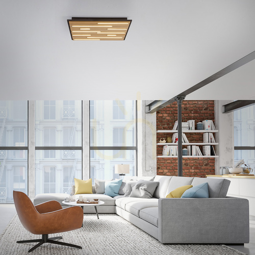 Sprawdź Lampa ścienna i sufitowa Paul Neuhaus Q-Akustik 6423-79, LED, CCT, Zigbee