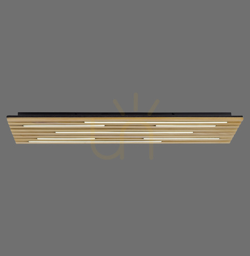 Sprawdź Kinkiet Q-AKUSTIK 6422-79 Drewno 1xLED