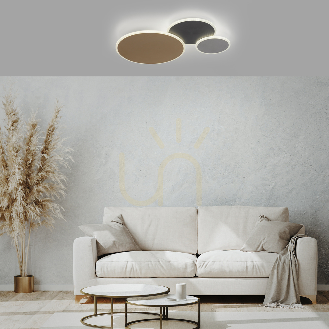 Obejrzyj Kinkiet Q-PIATO 8007-70 Wielokolorowy 3xLED Kinkiet Q-PIATO 8007-70 Wielokolorowy 3xLED