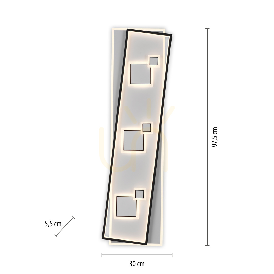 Wyświetl Plafon MAILAK 6391-16 Czarny 8xLED Plafon MAILAK 6391-16 Czarny 8xLED