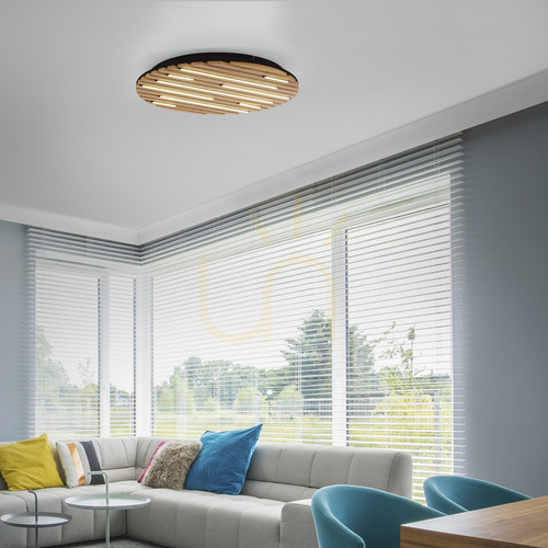 Sprawdź Lampa ścienna i sufitowa Paul Neuhaus Q-Akustik 6421-79, LED, CCT, Zigbee