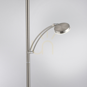 Lampa Podłogowa ALFRED 655-55 Srebrny 2xLED small 9