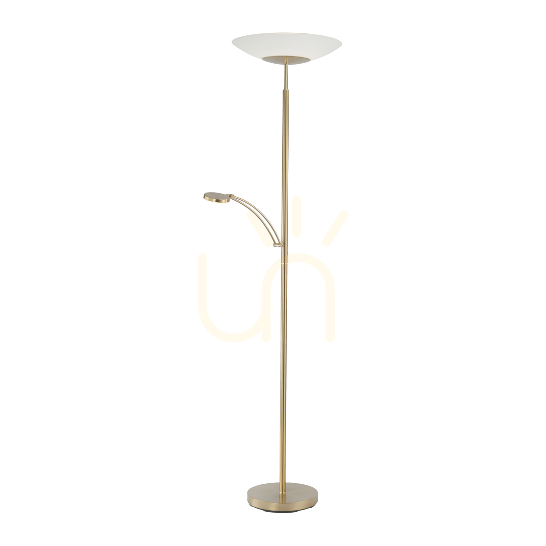 Pokaż Lampa Podłogowa ALFRED 655-60 Brązowy 2xLED Lampa Podłogowa ALFRED 655-60 Brązowy 2xLED