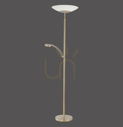 Sprawdź Lampa Podłogowa ALFRED 655-60 Brązowy 2xLED