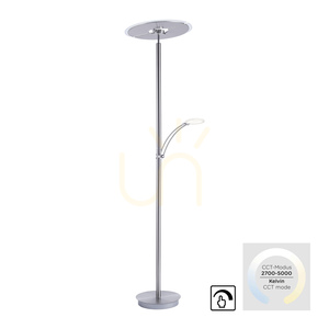 Lampa Podłogowa ARTUR 673-55 Srebrny 3xLED 1 Lampa Podłogowa ARTUR 673-55 Srebrny 3xLED small 1