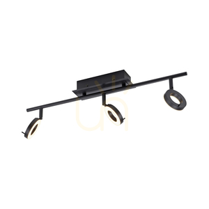 Lampa sufitowa SILEDA 6785-13 antracytowa 3xLED Paul Neuhaus small 6