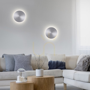 Kinkiet AKKU-PUNTUA 8152-95 Srebrny 1xLED 2 Kinkiet AKKU-PUNTUA 8152-95 Srebrny 1xLED small 2