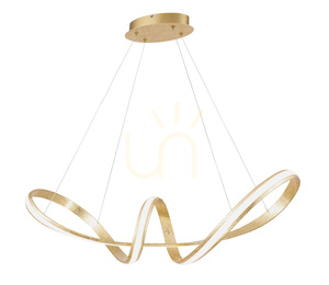Lampa Wisząca MELINDA 8292-12 Złoty 1xLED 10 Lampa Wisząca MELINDA 8292-12 Złoty 1xLED small 10
