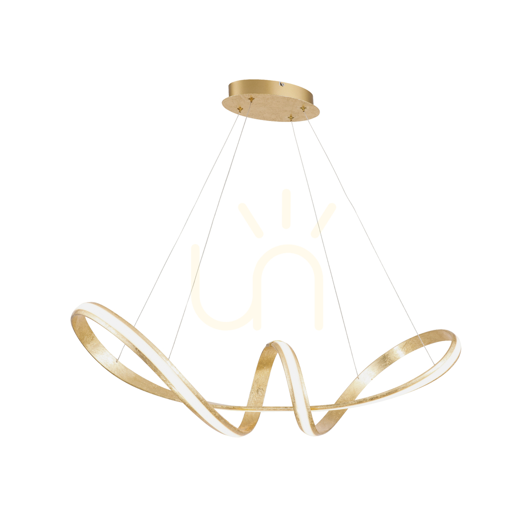 Zobacz Lampa Wisząca MELINDA 8292-12 Złoty 1xLED Lampa Wisząca MELINDA 8292-12 Złoty 1xLED