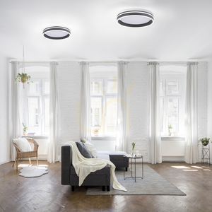 Plafon LED Q-VITO 8414-13 40 cm 33 W 2700–5000 K ZigBee antracyt small 2