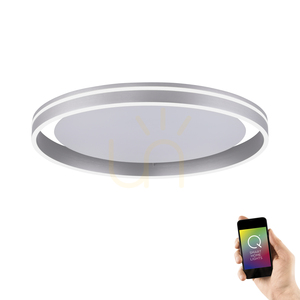 Plafon Q-VITO 8416-55 Srebrny 1xLED small 11