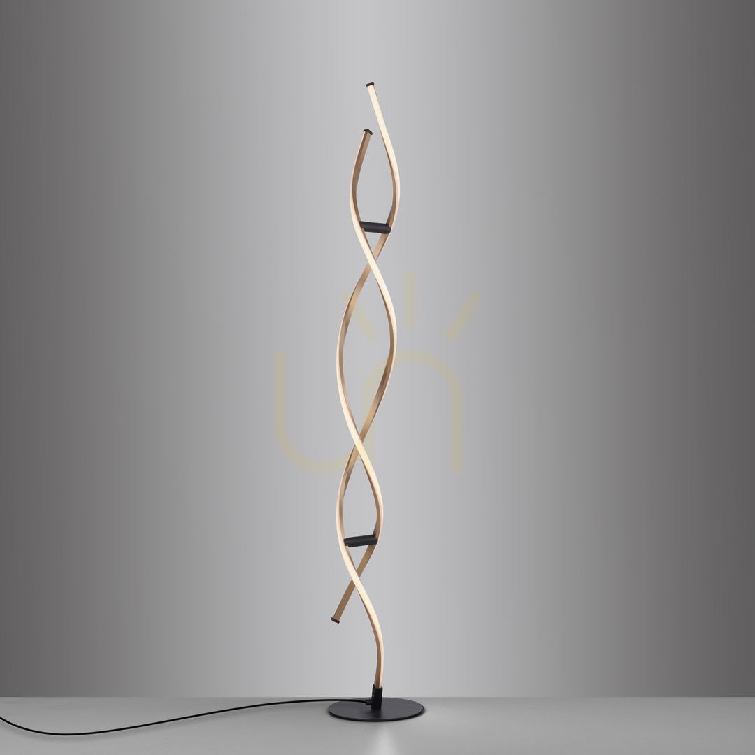 Sprawdź Lampa Podłogowa POLINA 9140-18 Złoty 1xLED Lampa Podłogowa POLINA 9140-18 Złoty 1xLED