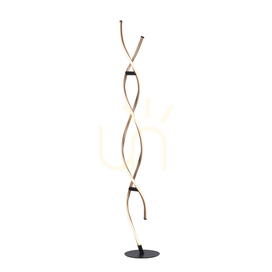 Obejrzyj Lampa Podłogowa POLINA 9140-18 Złoty 1xLED Lampa Podłogowa POLINA 9140-18 Złoty 1xLED