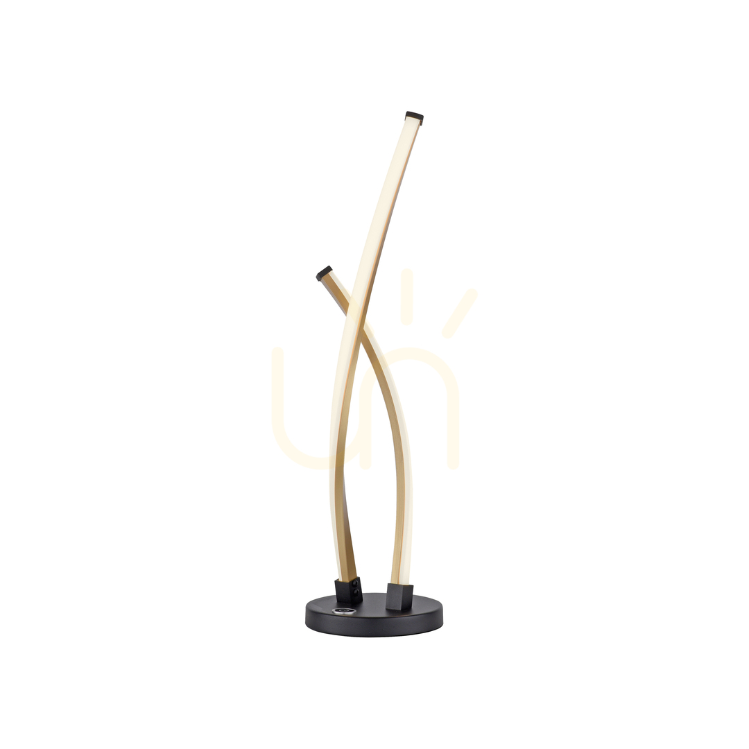 Sprawdź Lampa Stołowa POLINA 9141-18 Złoty 1xLED Lampa Stołowa POLINA 9141-18 Złoty 1xLED
