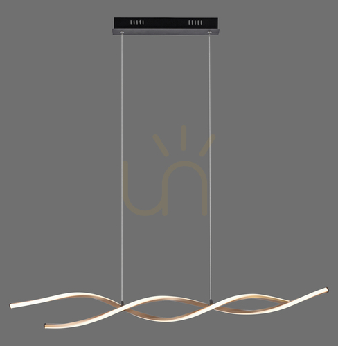 Sprawdź Lampa Wisząca POLINA 9142-18 Czarny 2xLED