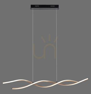 Lampa Wisząca POLINA 9142-18 Czarny 2xLED 0 Lampa Wisząca POLINA 9142-18 Czarny 2xLED small 0