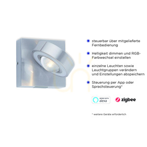Kinkiet Q-MIA 9185-55 Srebrny 4xLED 3 Kinkiet Q-MIA 9185-55 Srebrny 4xLED small 3