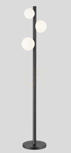 Lampa Podłogowa FORES F0574-03N-P7AA Czarny 3xG9 small 0