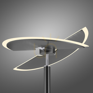 Lampa Podłogowa ARTUR 673-13 Antracyt 1xLED small 10