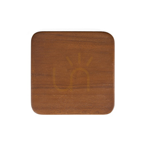 Podstawka materiałowa ciemnobrązowa 10x10 cm BAZAR BIZAR small 2