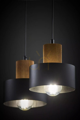 Sprawdź Lampa wisząca Sigma RIF WOOD 2 czarny/jasny brązowy 41861