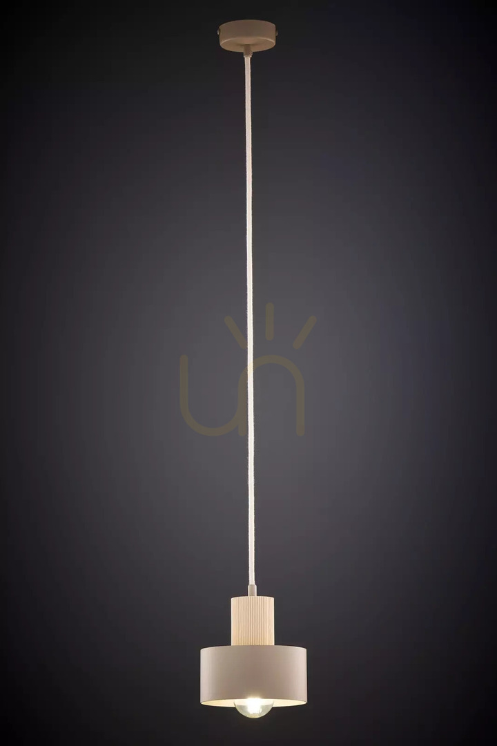Zobacz Lampa wisząca Sigma RIF WOOD 1 S beż/drewno naturalne 15 cm SKU 41868 Lampa wisząca Sigma RIF WOOD 1 S beż/drewno naturalne 15 cm SKU 41868