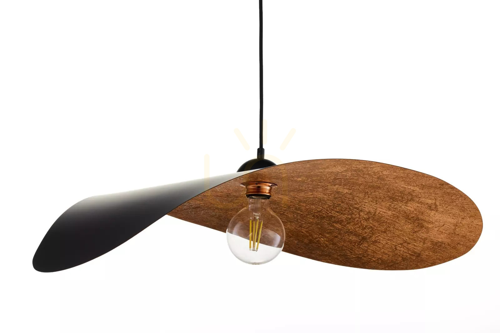 Pokaż Lampa wisząca Sigma LEAF czarno-miedziana 41919 Lampa wisząca Sigma LEAF czarno-miedziana 41919