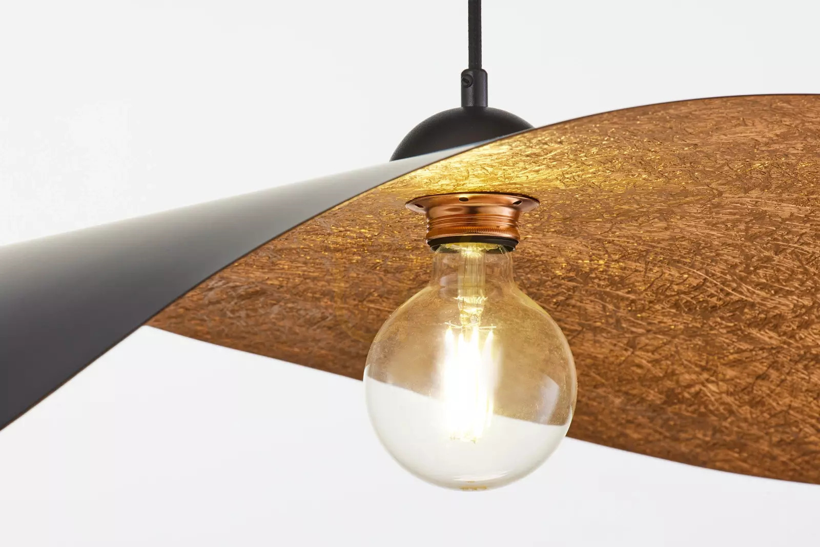 Zobacz Lampa wisząca Sigma LEAF czarno-miedziana 41919 Lampa wisząca Sigma LEAF czarno-miedziana 41919