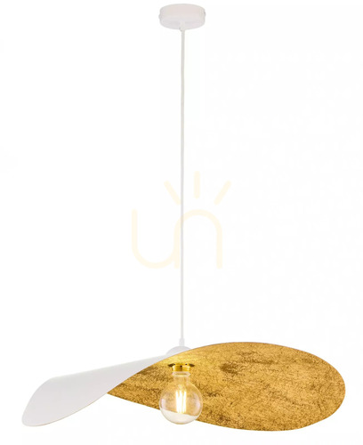 Sprawdź Lampa wisząca Sigma LEAF biało-złota 61 cm 41921