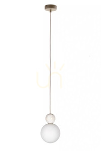 Lampa wisząca Sigma Rona 1 bielone drewno beżowa 41673 small 0