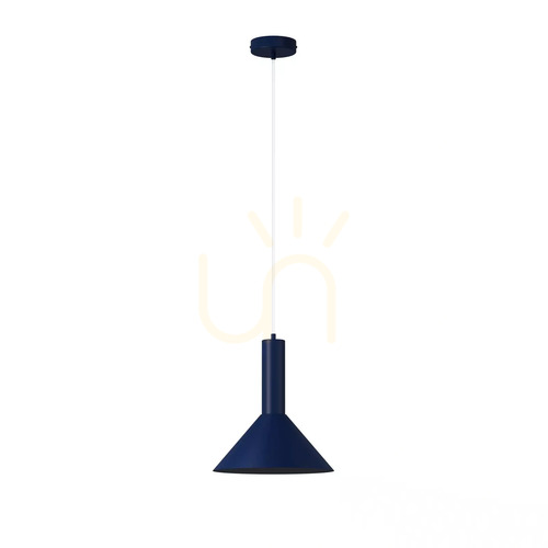 Sprawdź Lampa wisząca Sigma Vitrum granatowa stalowa 26 cm 41595