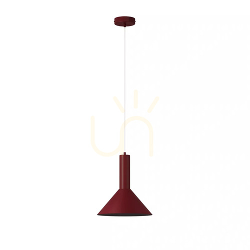 Sprawdź Lampa wisząca Sigma VITRUM bordowa 26 cm E27 41596
