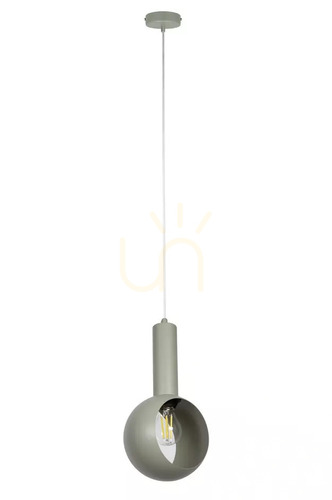 Sprawdź Lampa wisząca Sigma Vitrum szałwiowa stalowa 17 cm 41551
