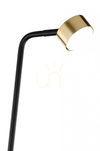 Lampa podłogowa Sigma BAR czarna złoty szczotkowany 166 cm 41711 small 2