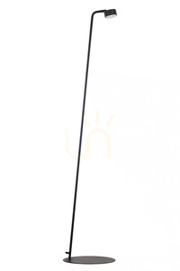 Lampa podłogowa Sigma BAR czarna stal 166 cm GX53 41712 small 0