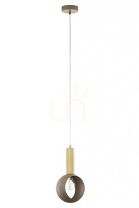 Lampa wisząca Sigma Vitrum Gold ciepły beż złoty 41718 2 Lampa wisząca Sigma Vitrum Gold ciepły beż złoty 41718 small 2