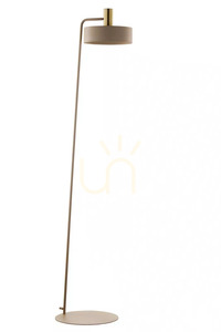 Lampa podłogowa Sigma Vitrum Gold ciepły beż złoty szczotkowany 41724 small 0
