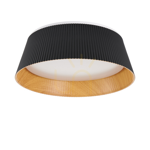 Sprawdź Plafon sufitowy FRILL LED czarny 45 cm