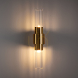 Lampa ścienna CANDELA złota 31 cm small 7