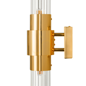 Lampa ścienna CANDELA złota 31 cm small 8