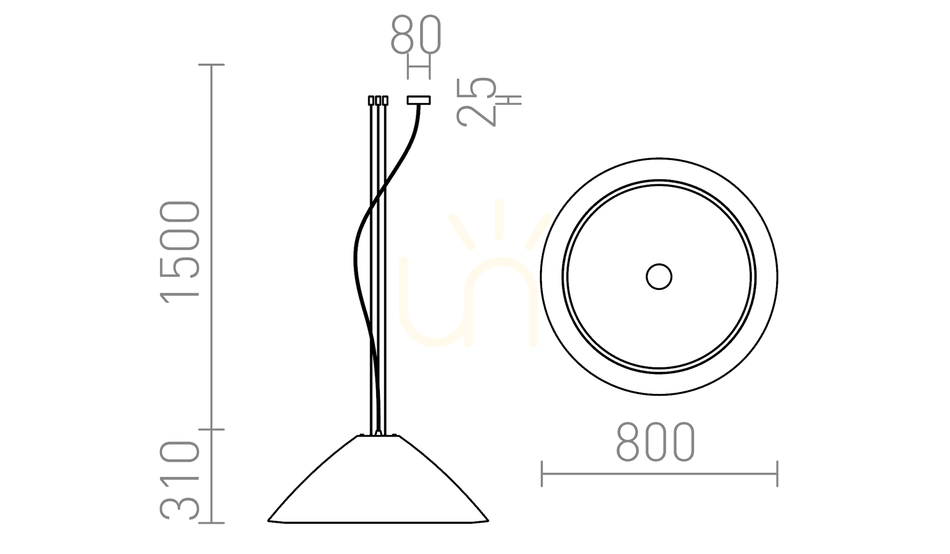 Sprawdź Lampa Wisząca Rendl Rond 80 Závěsná Bílá 230 V Led 25 W 4000 K Lampa Wisząca Rendl Rond 80 Závěsná Bílá 230 V Led 25 W 4000 K