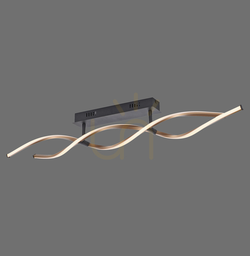 Sprawdź Plafon POLINA 9143-18 Czarny 2xLED