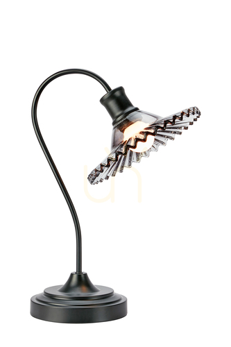 Sprawdź Lampa stołowa Markslojd Novia dymiona czarna E27 109151
