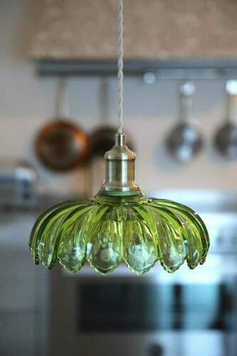 Sprawdź Lampa wisząca Markslojd KURAGE zielona 26 cm E27 1L 109177