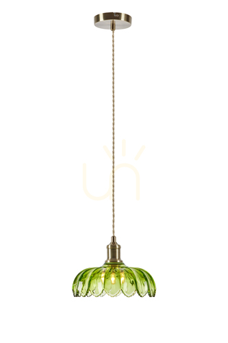 Sprawdź Lampa wisząca Markslojd KURAGE zielona 26 cm E27 1L 109177