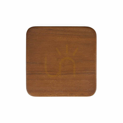 Sprawdź Podstawka materiałowa 10x10 cm ciemnobrązowa BAZAR BIZAR