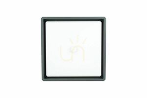 Plafon zewnętrzny LED SU-MA ciemny popiel IP65 BN-KW200-PIR small 1