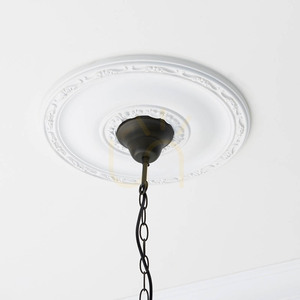 Lampa Wisząca Tiffany Beżowa 3xE27 Interiors 70824 small 6