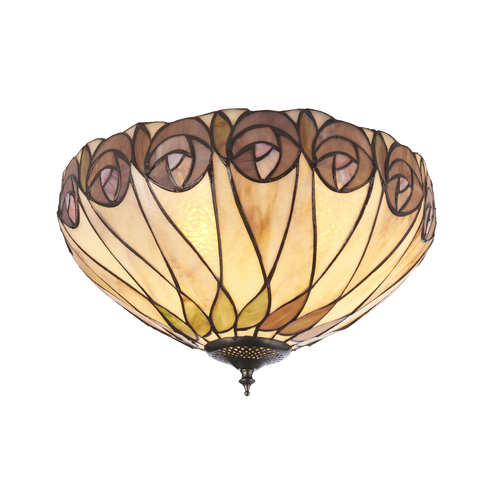 Sprawdź Plafon Tiffany Interiors Wielokolorowy 40 cm 2xE27 112188